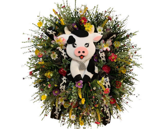 Cow Wreath
