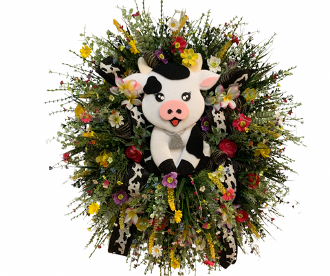 Cow Wreath