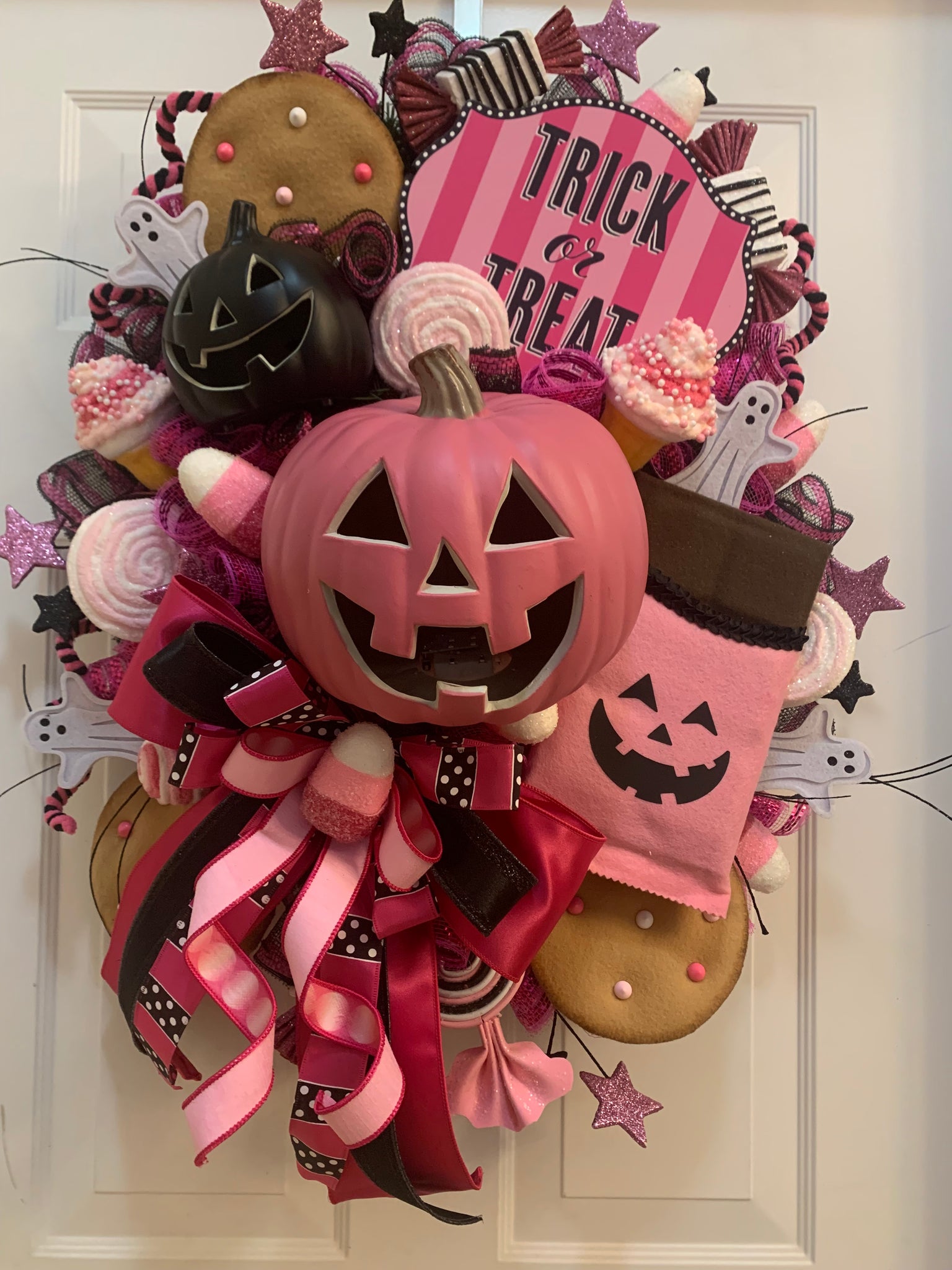 Sweet Pink Jack-o-lantern