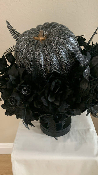 Glam Pumpkin Centerpiece