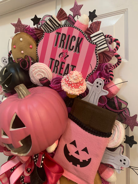 Sweet Pink Jack-o-lantern